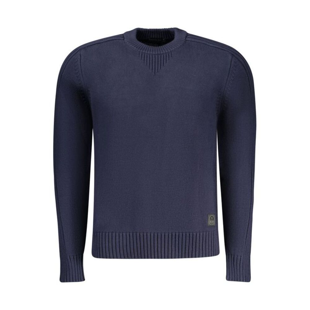 North Sails Blue Cotton Men Men's Sweater